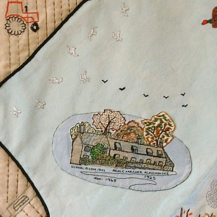 Bramfield Village Tapestry