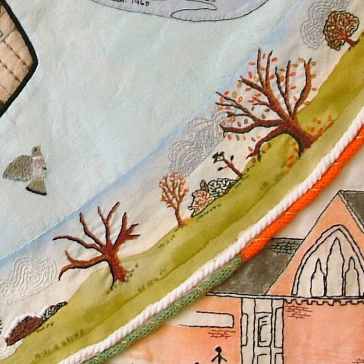 Bramfield Village Tapestry