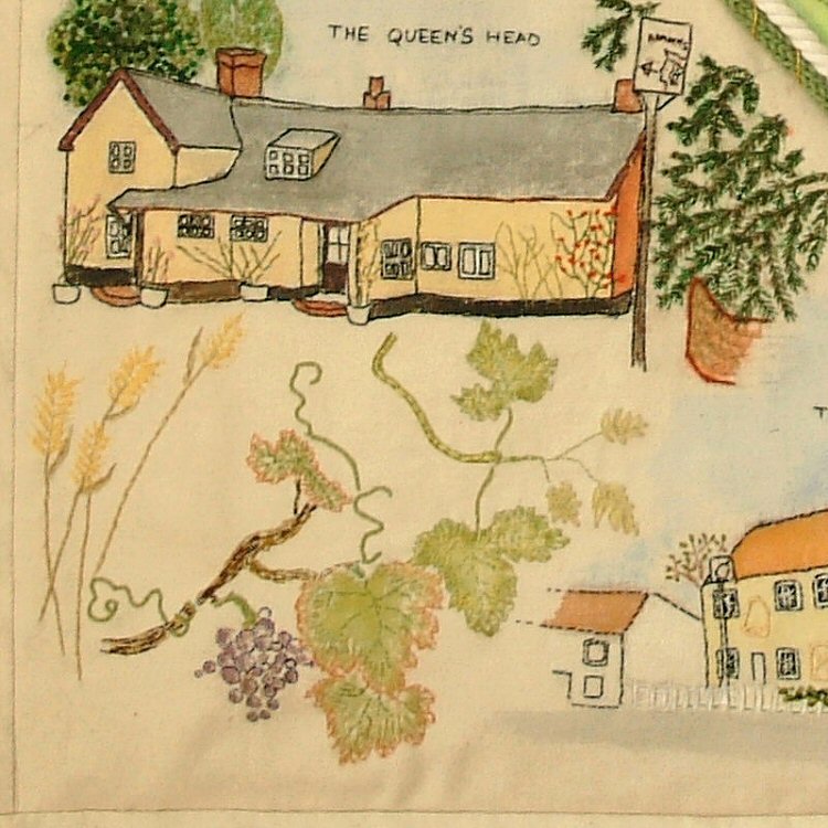 Bramfield Village Tapestry